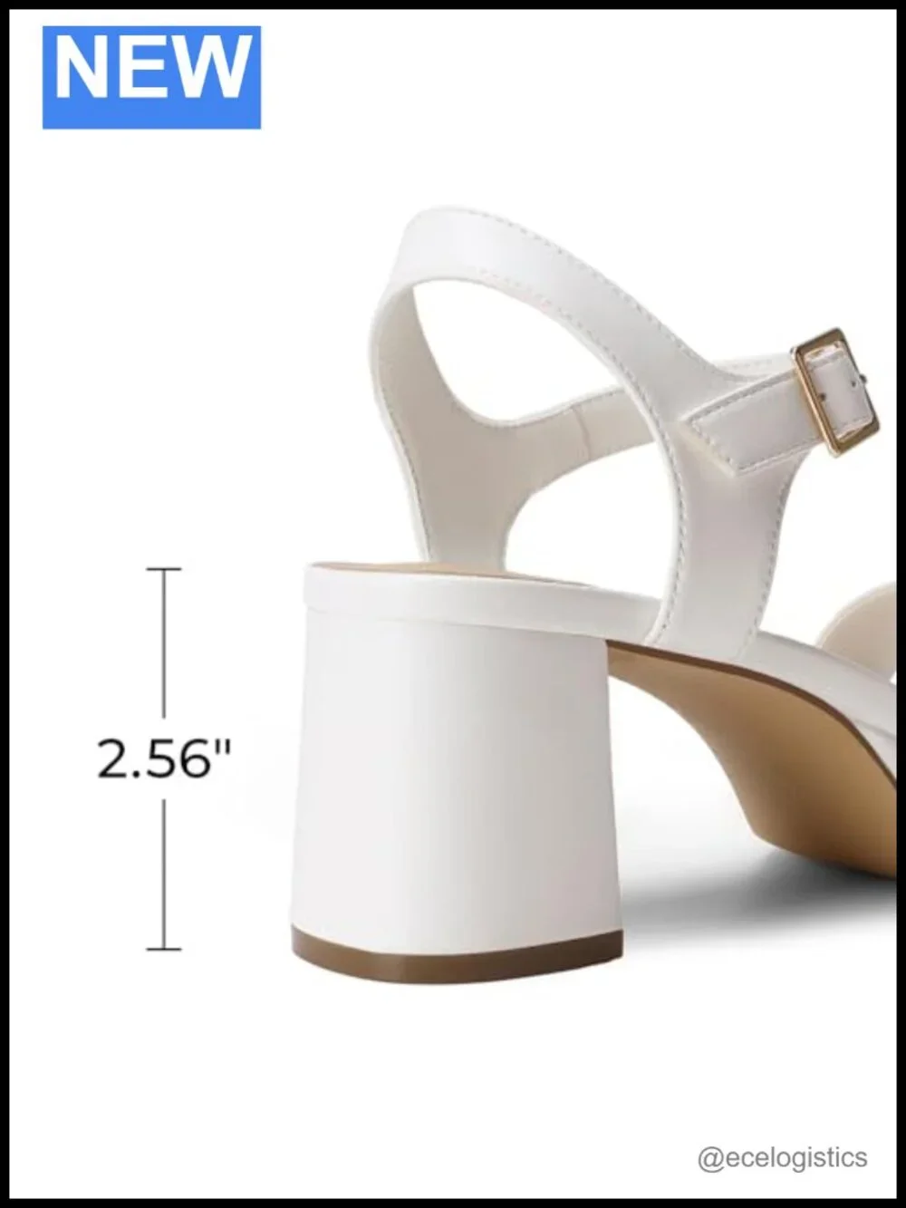 Platform Block Chunky Heels Sandals Open Square Toe Ankle Strap Heels Wedding